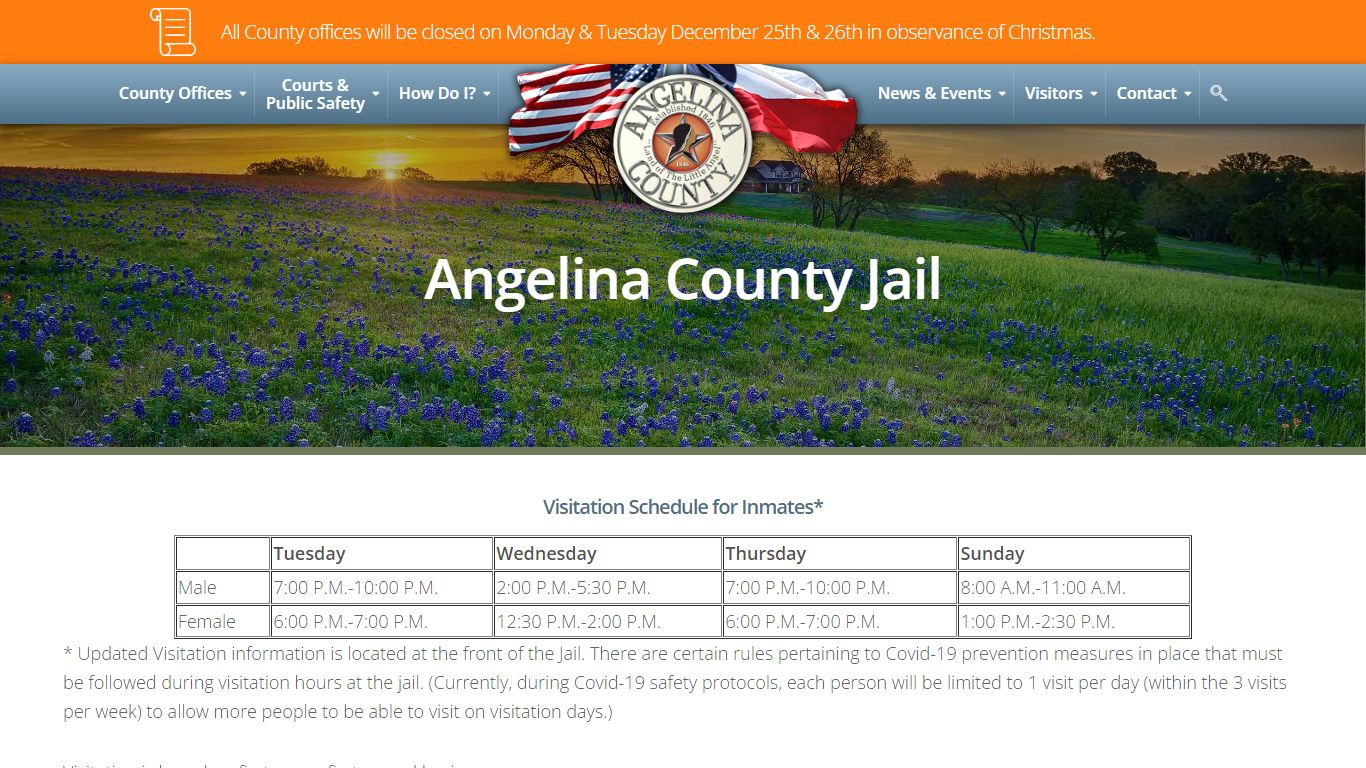 Angelina County Jail - Angelina County